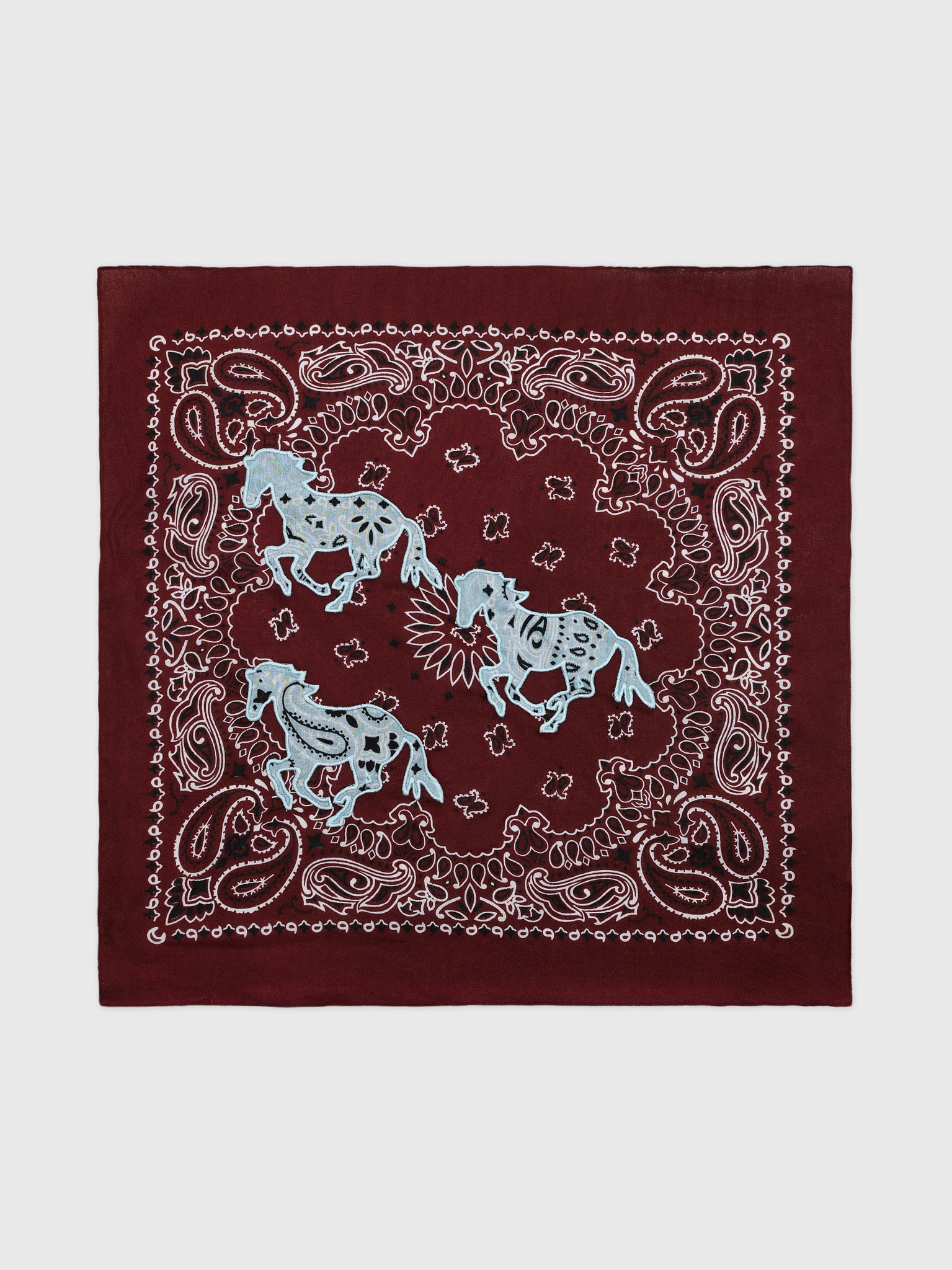 Stitched In The City Galloping Horses Bandana