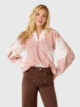 Love Note Women's Ginger Top - Saint Bernard