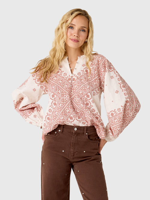 Love Note Women's Ginger Top - Saint Bernard