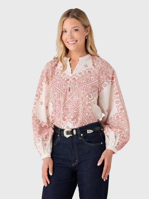 Love Note Women's Ginger Top - Saint Bernard