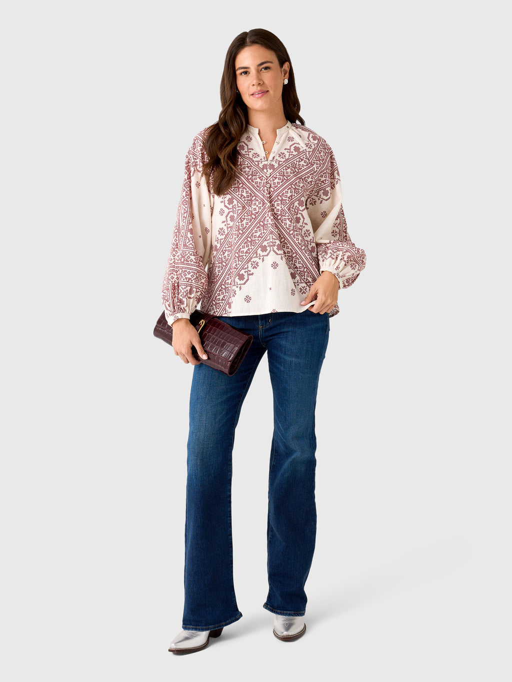 Love Note Women's Ginger Top - Saint Bernard