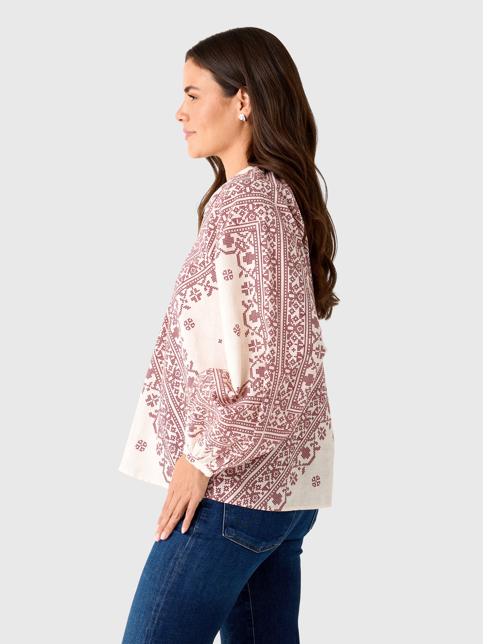 Love Note Women's Ginger Top - Saint Bernard