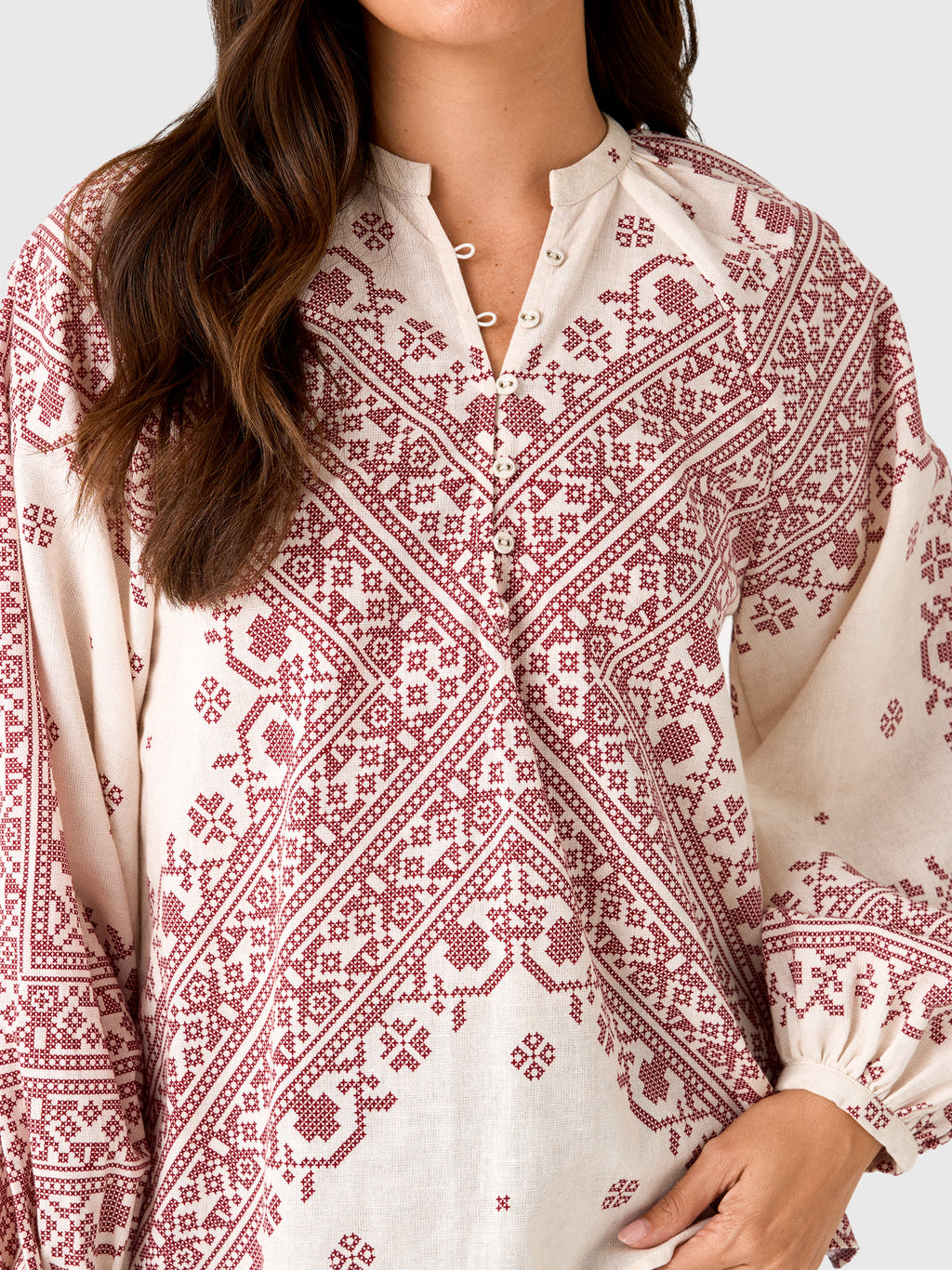 Love Note Women's Ginger Top - Saint Bernard
