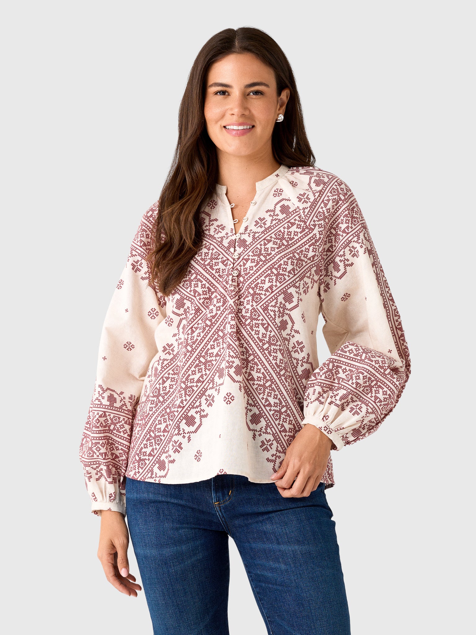 Love Note Women's Ginger Top - Saint Bernard