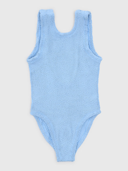 Cadets Girls' Cabana Crinkled One-Piece Swimsuit
