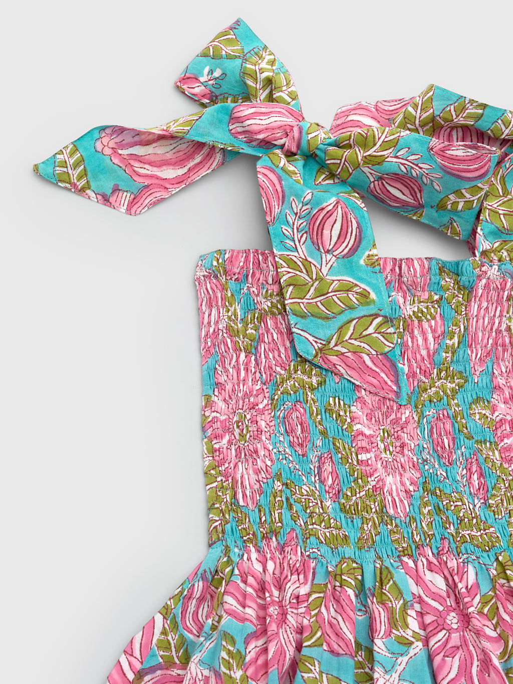 Lilbelle Girls' Joy Bow Dress - Saint Bernard