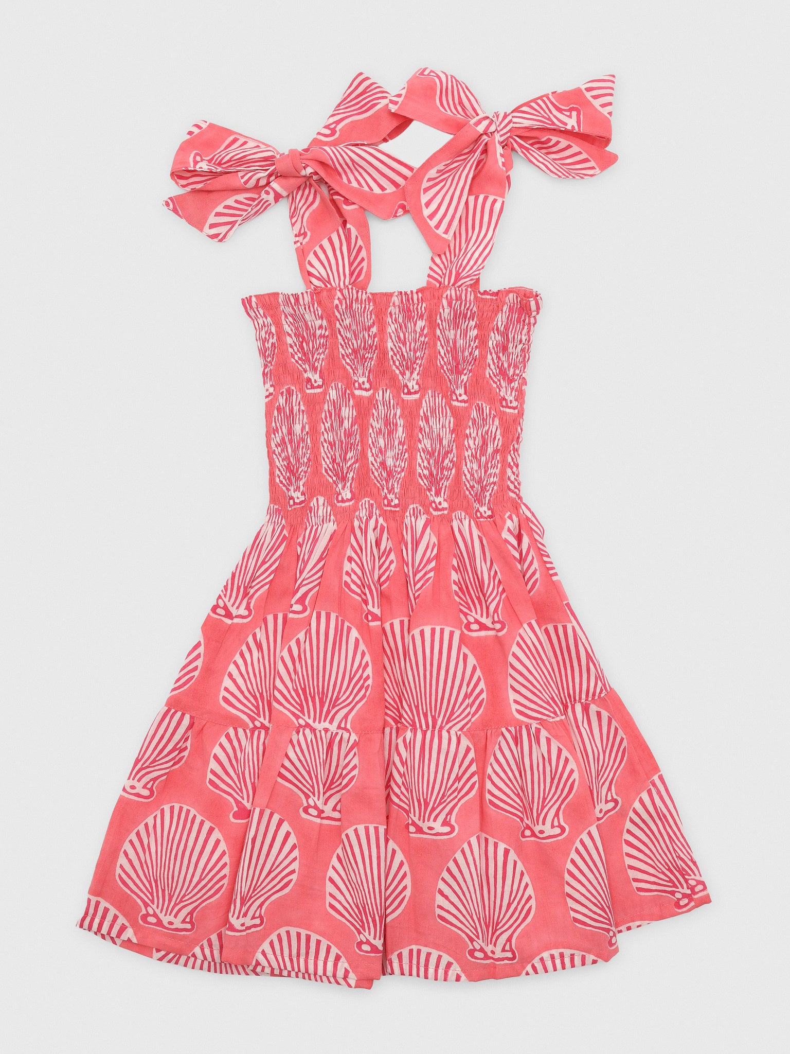 Lilbelle Girls' Joy Bow Dress - Saint Bernard