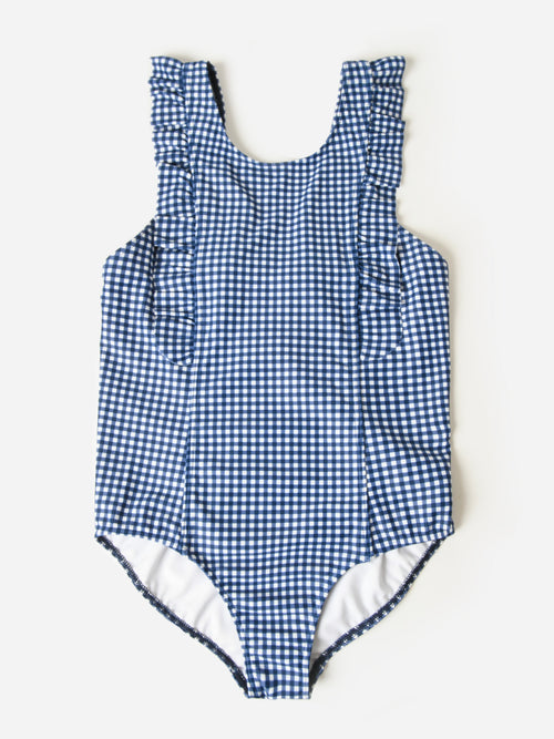 Minnow Girls' Ruffle One-Piece Swimsuit