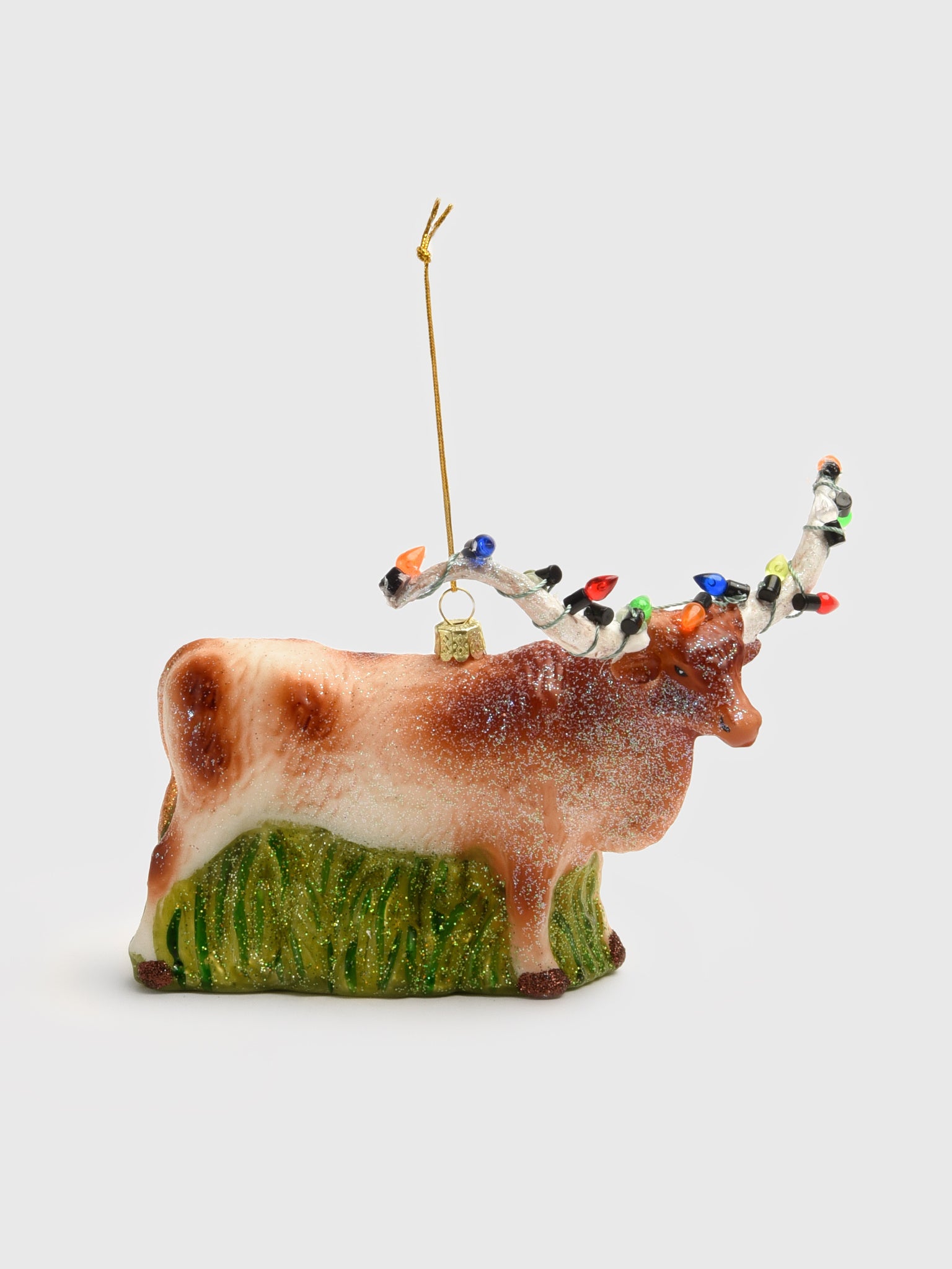 Cody Foster + Co Festive Longhorn Ornament - Saint Bernard