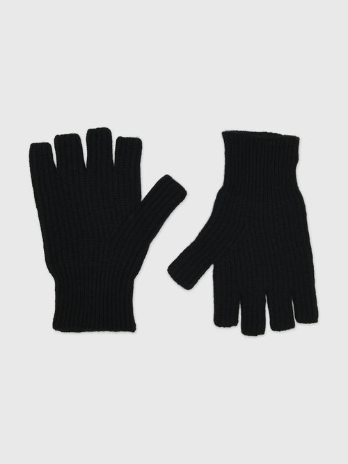 Vince Women's Plush Cashmere Fingerless Ribbed Glove