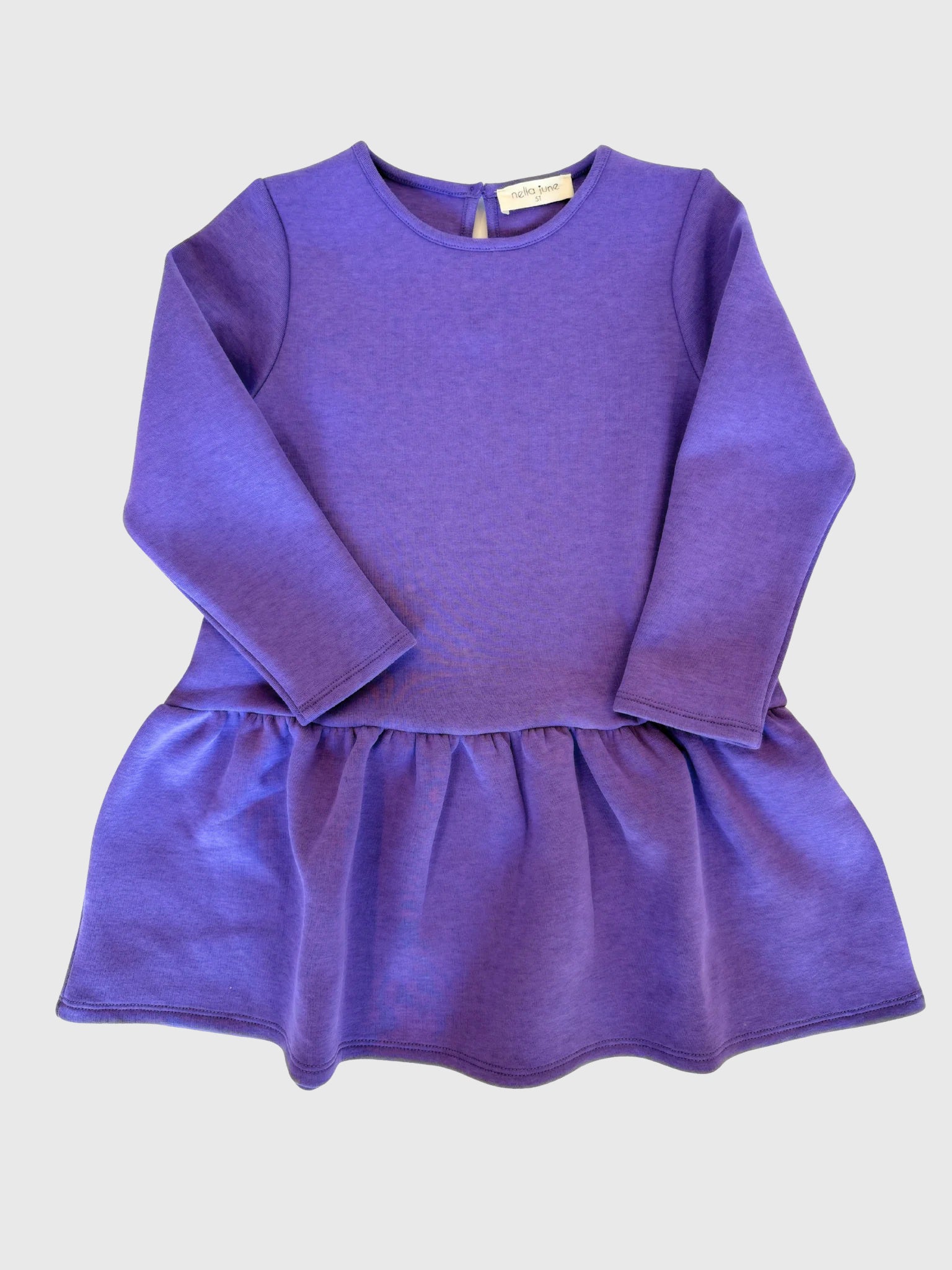 Nella June Girls' Long Sleeve Tennis Dress - Saint Bernard