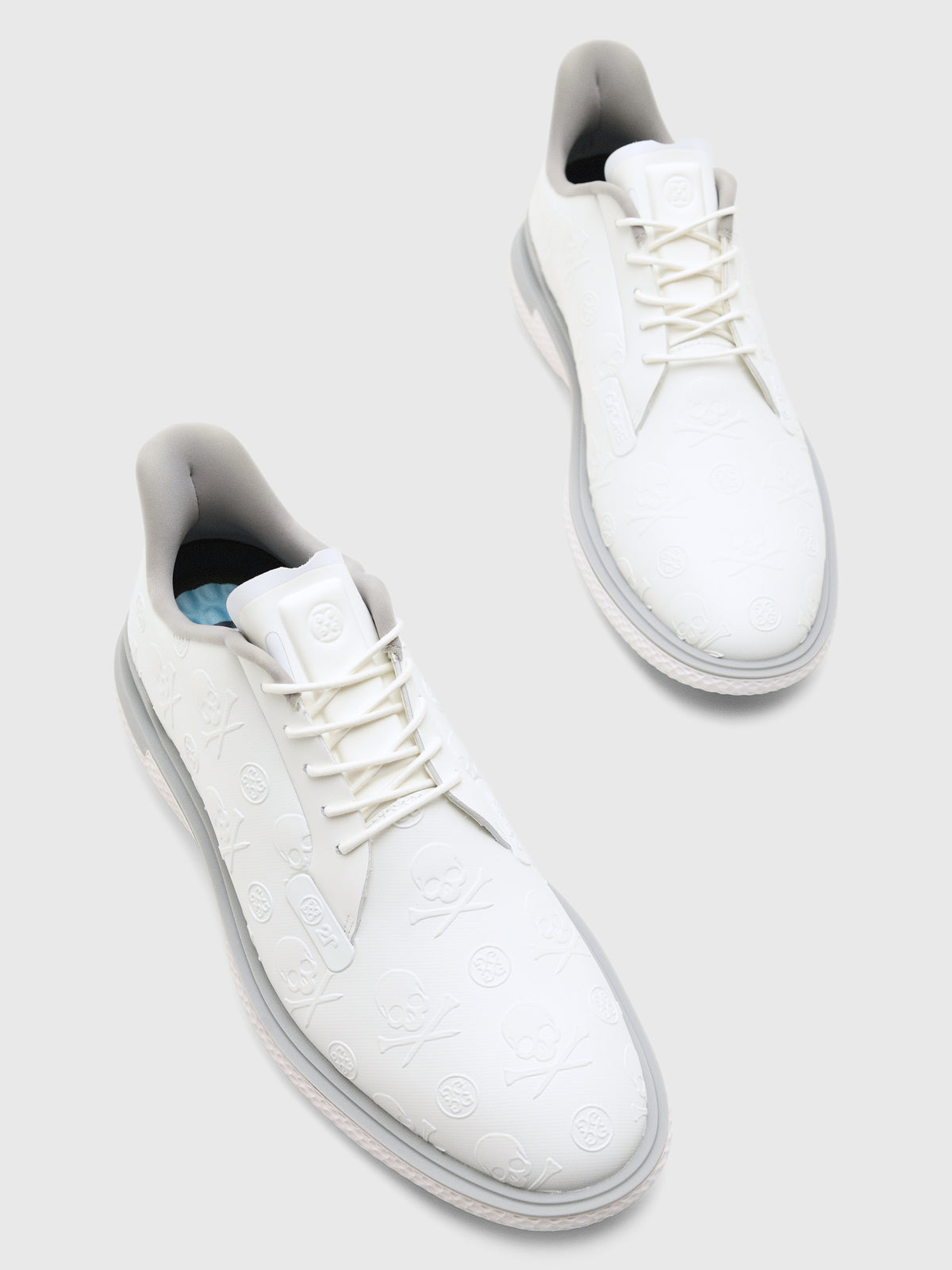 G/FORE Men's Gallivan2r Embossed Skull & Tees Golf Shoe - Saint Bernard