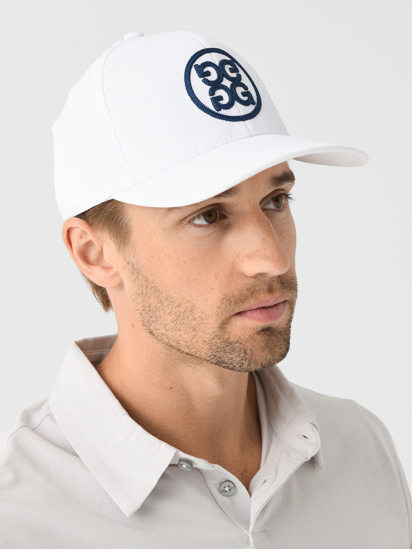 G/FORE Circle G's Stretch Twill Snapback Hat | $45.00 | Saint Bernard