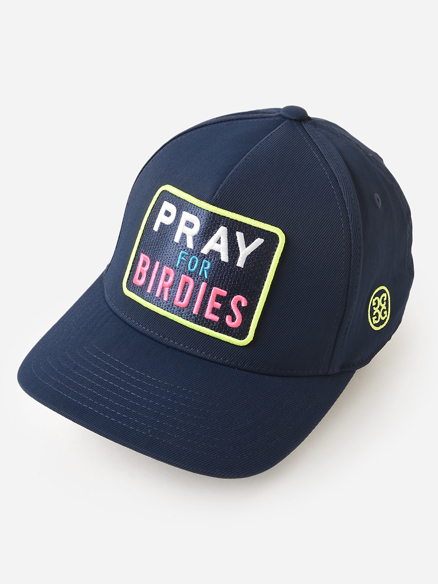 G/FORE Pray For Birdies Stretch Twill Snapback Hat - Saint Bernard