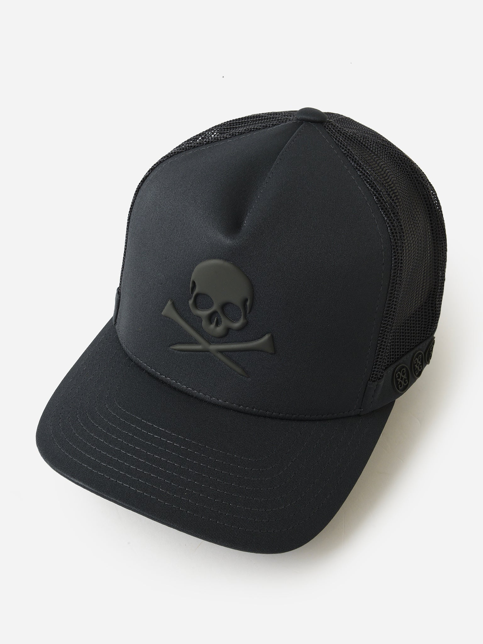 G/FORE Skull + Tees Interlock Knit Tall Trucker Hat | $45.00 | Saint ...