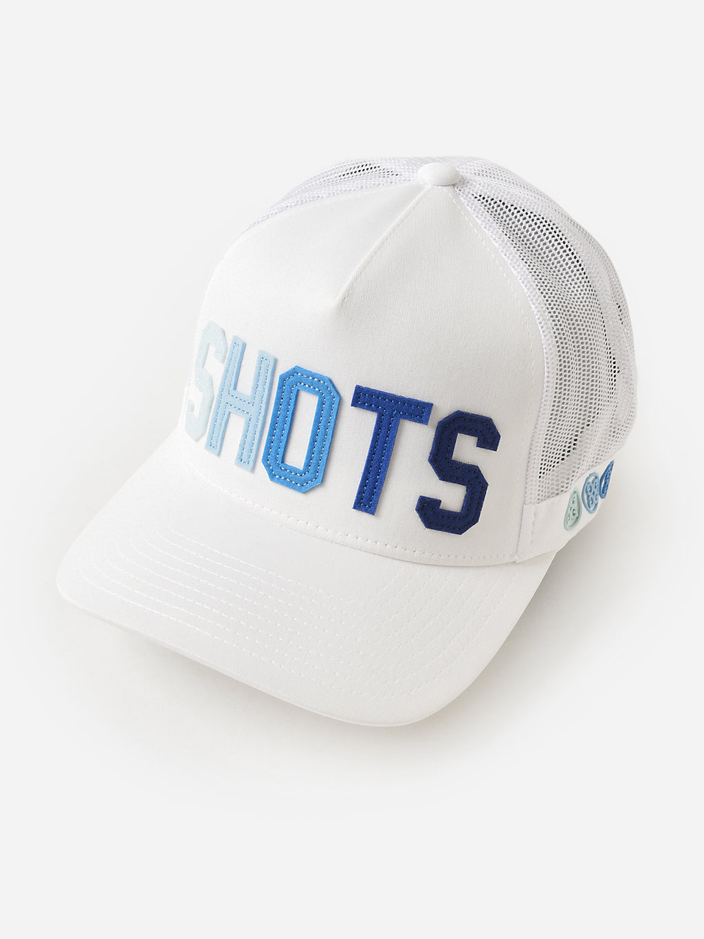 G/FORE Shots Tipped Brim Interlock Knit Trucker Hat - Saint Bernard