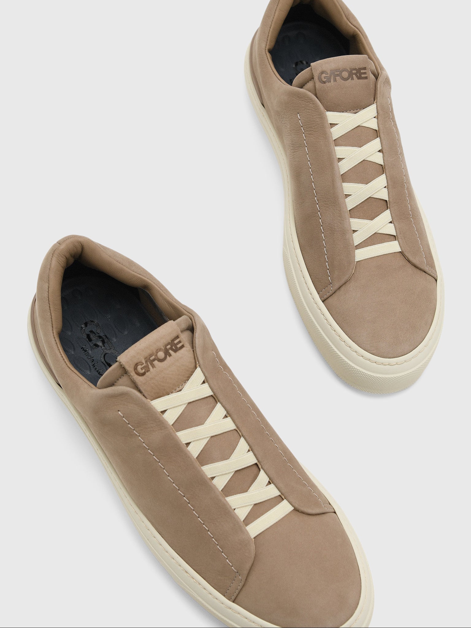 G/FORE Men's Endeavour Slip-On Leather Sneaker - Saint Bernard