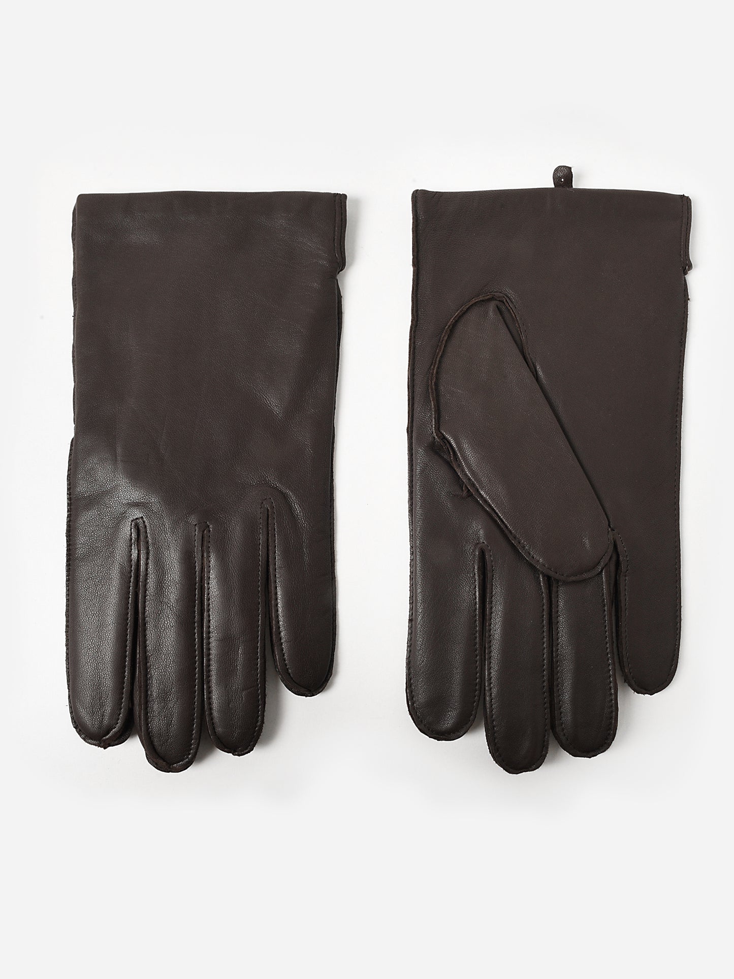 Vince Men's Classic Cashmere-Lined Leather Glove - Saint Bernard