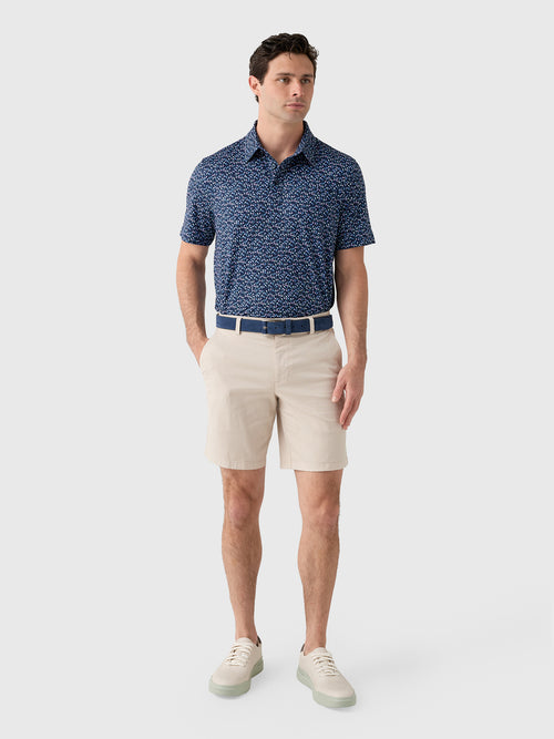 G/FORE Men's Aye Poppy Tech Jersey Polo