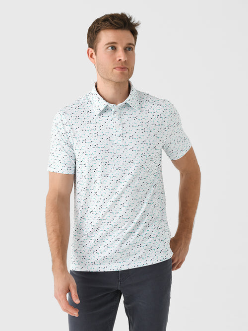 G/FORE Men's Aye Poppy Tech Jersey Polo