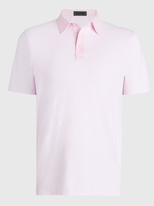 G/FORE Men's Feeder Stripe Fine Tech Jersey Polo