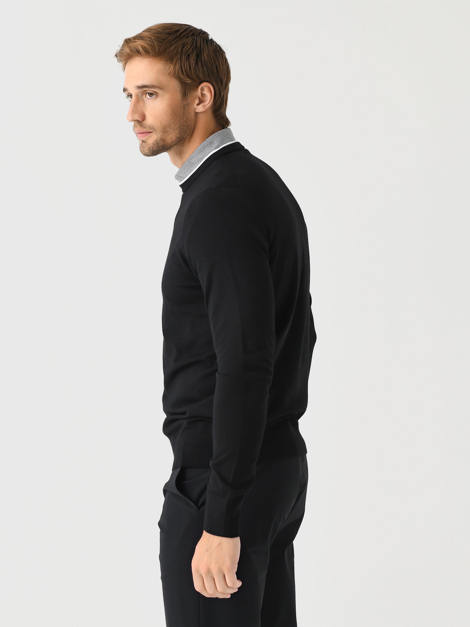G/FORE Men's Merino Wool Blend Crewneck Sweater – Saint Bernard