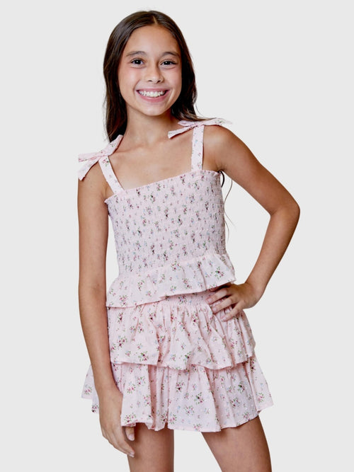 Design History Girls' Ruffle Skort