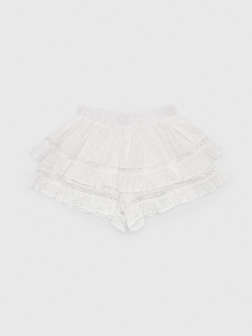 Design History Girls' Swiss Dot Skort - Saint Bernard