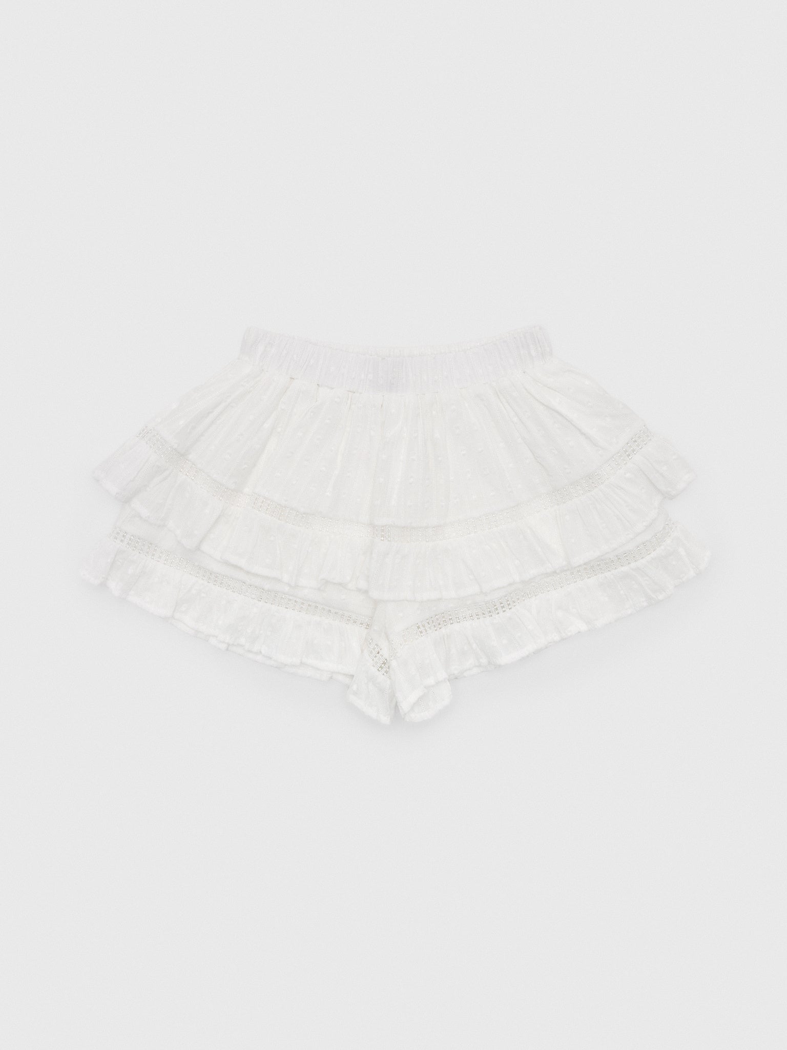 Design History Girls' Swiss Dot Skort - Saint Bernard