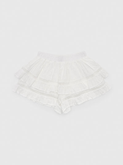 Design History Girls' Swiss Dot Skort - Saint Bernard