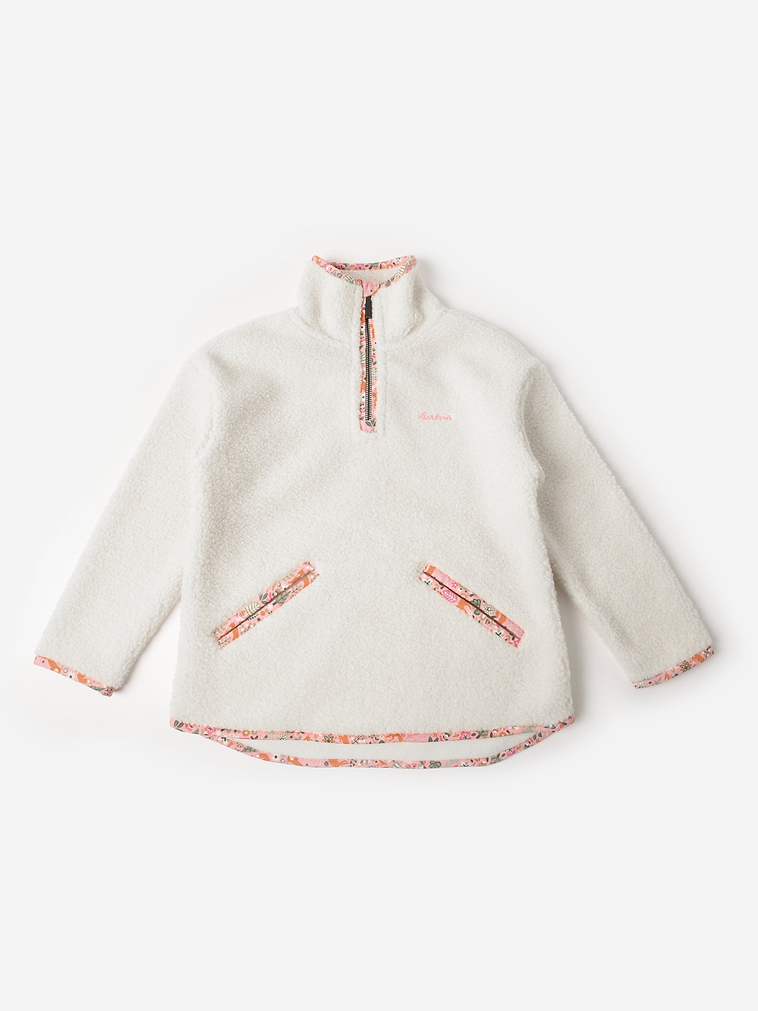 Barbour Girls' Mila Fleece - Saint Bernard