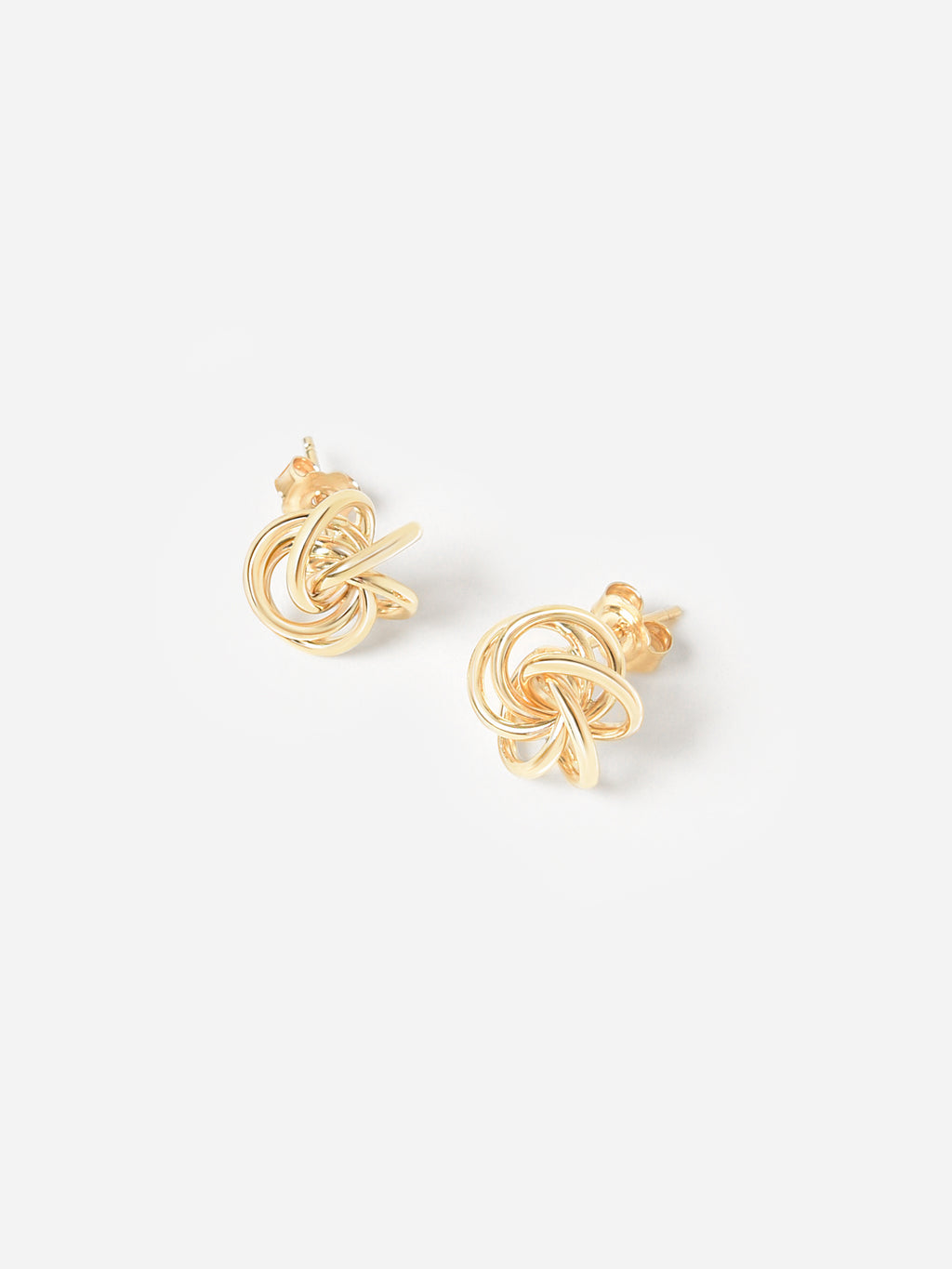 S. Bell Women's Gold Bloom Stud Earrings - Saint Bernard