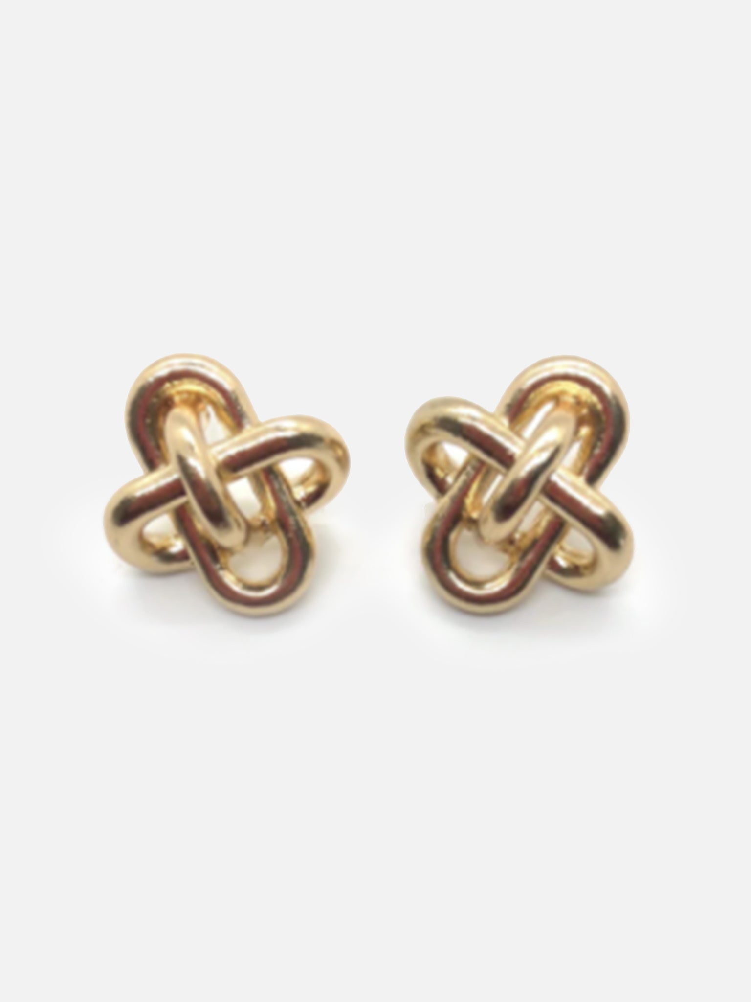 Accessory Concierge Gold Knot Stud Earring - Saint Bernard