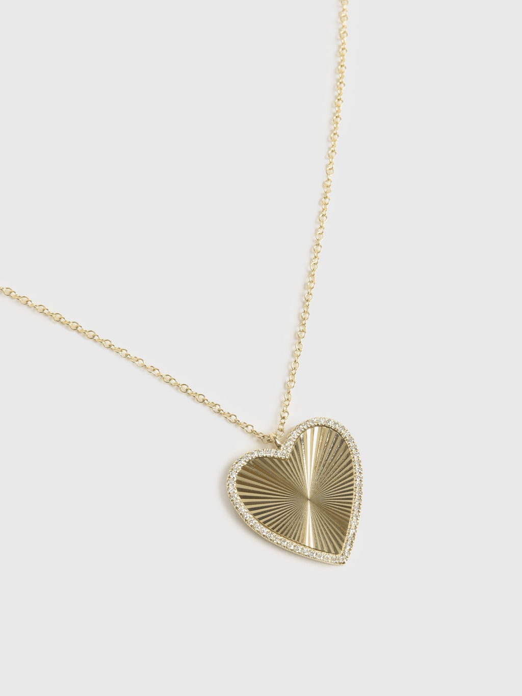 Francie B. Heart Necklace - Saint Bernard
