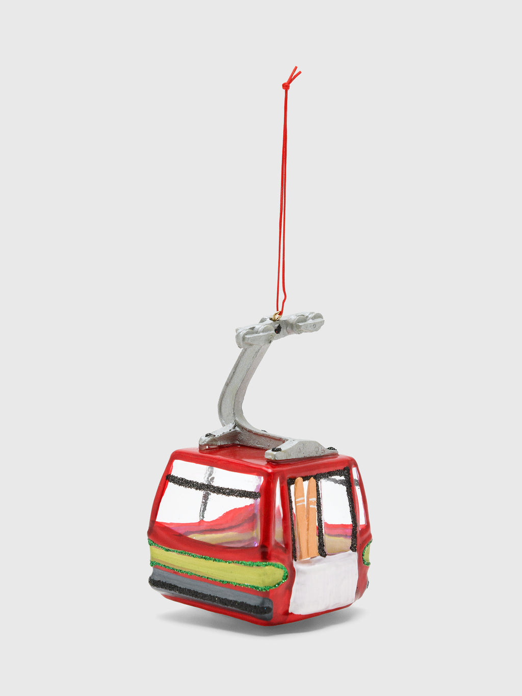 Kurt Adler Gondola Ornament - Saint Bernard