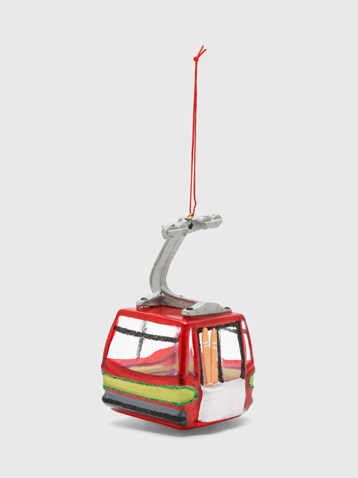 Kurt Adler Gondola Ornament - Saint Bernard