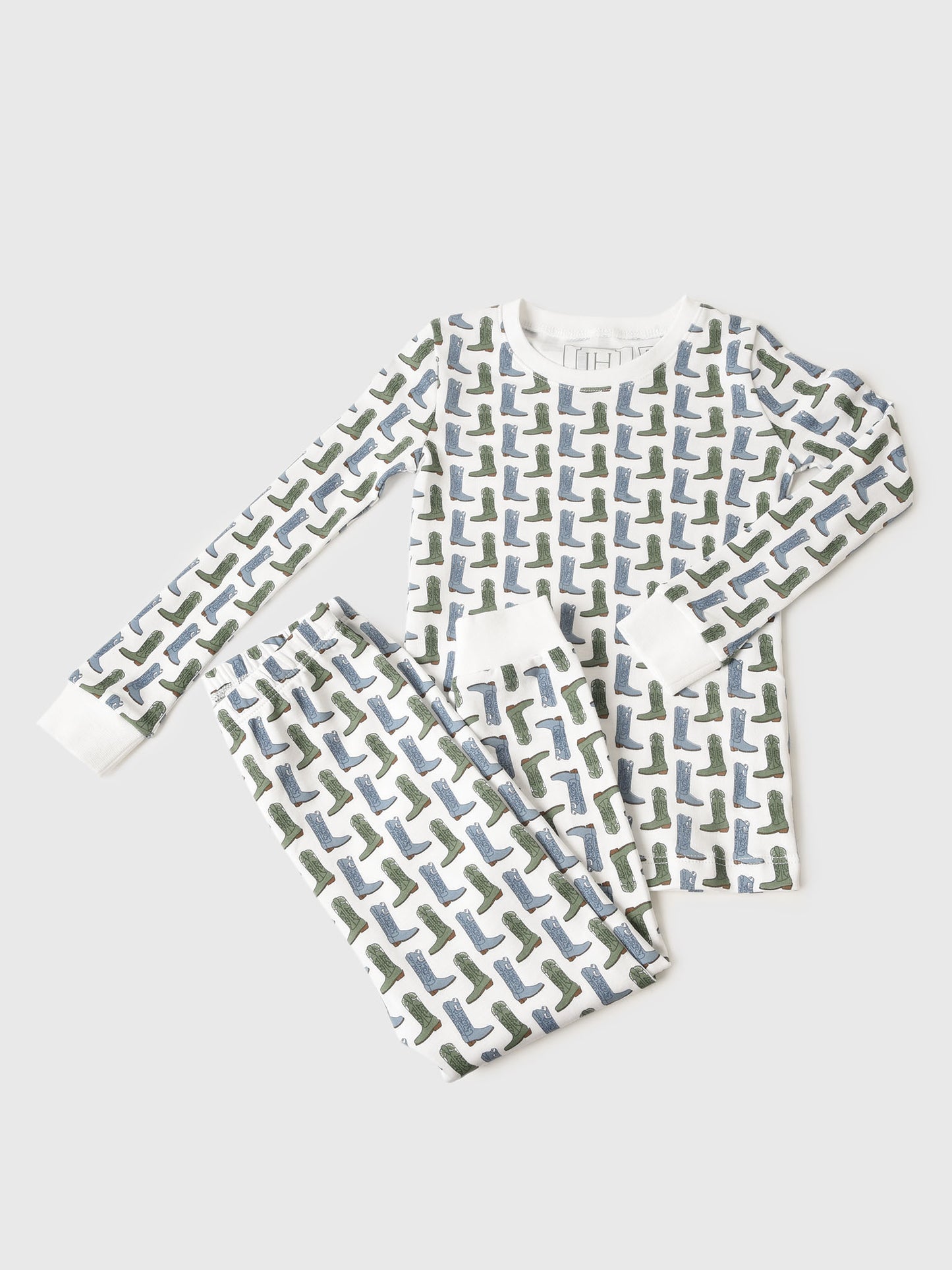 Lila And Hayes Boys' Grayson Pajama Set - Saint Bernard