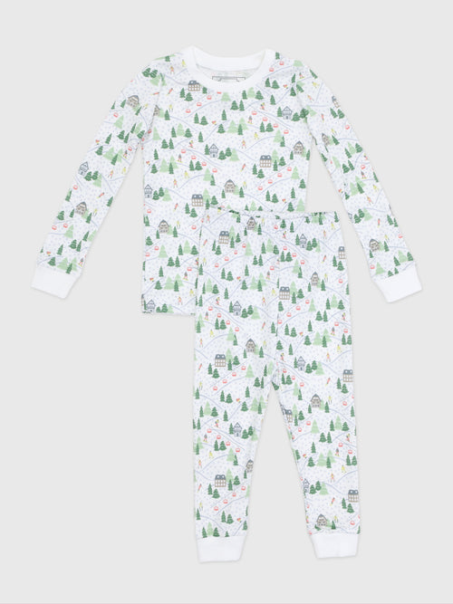 Lila And Hayes Boys' Grayson Pajama Set - Saint Bernard