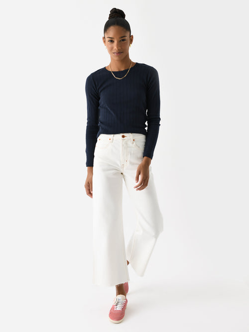 SLVRLAKE Women's Grace Crop Jean