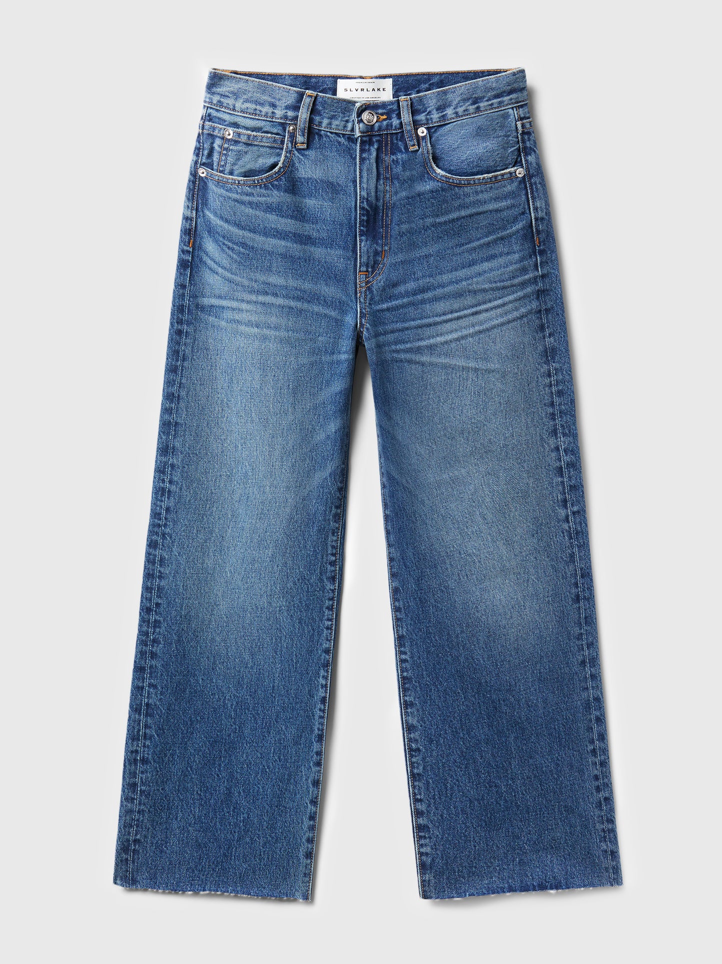 SLVRLAKE Women's Grace Crop Jean - Saint Bernard