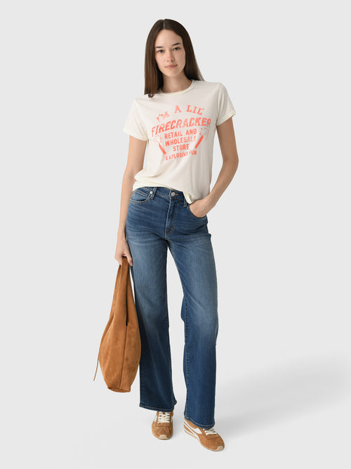 SLVRLAKE Women's Grace Wide Leg Jean