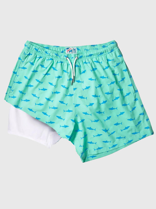 Bermies Boys' Great White Swim Trunk