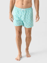 Bermies Men's Great White Swim Trunk - Saint Bernard