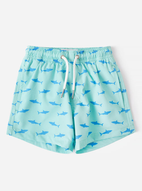 Bermies Boys' Great White Swim Trunk
