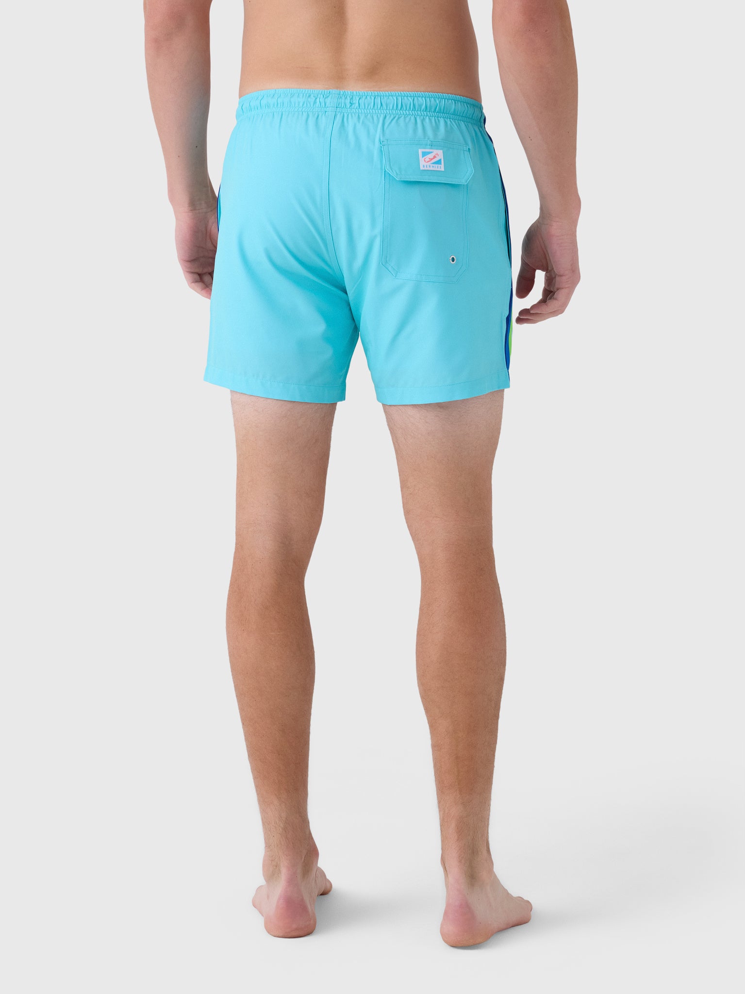 Bermies Men's Green Swim Trunk - Saint Bernard