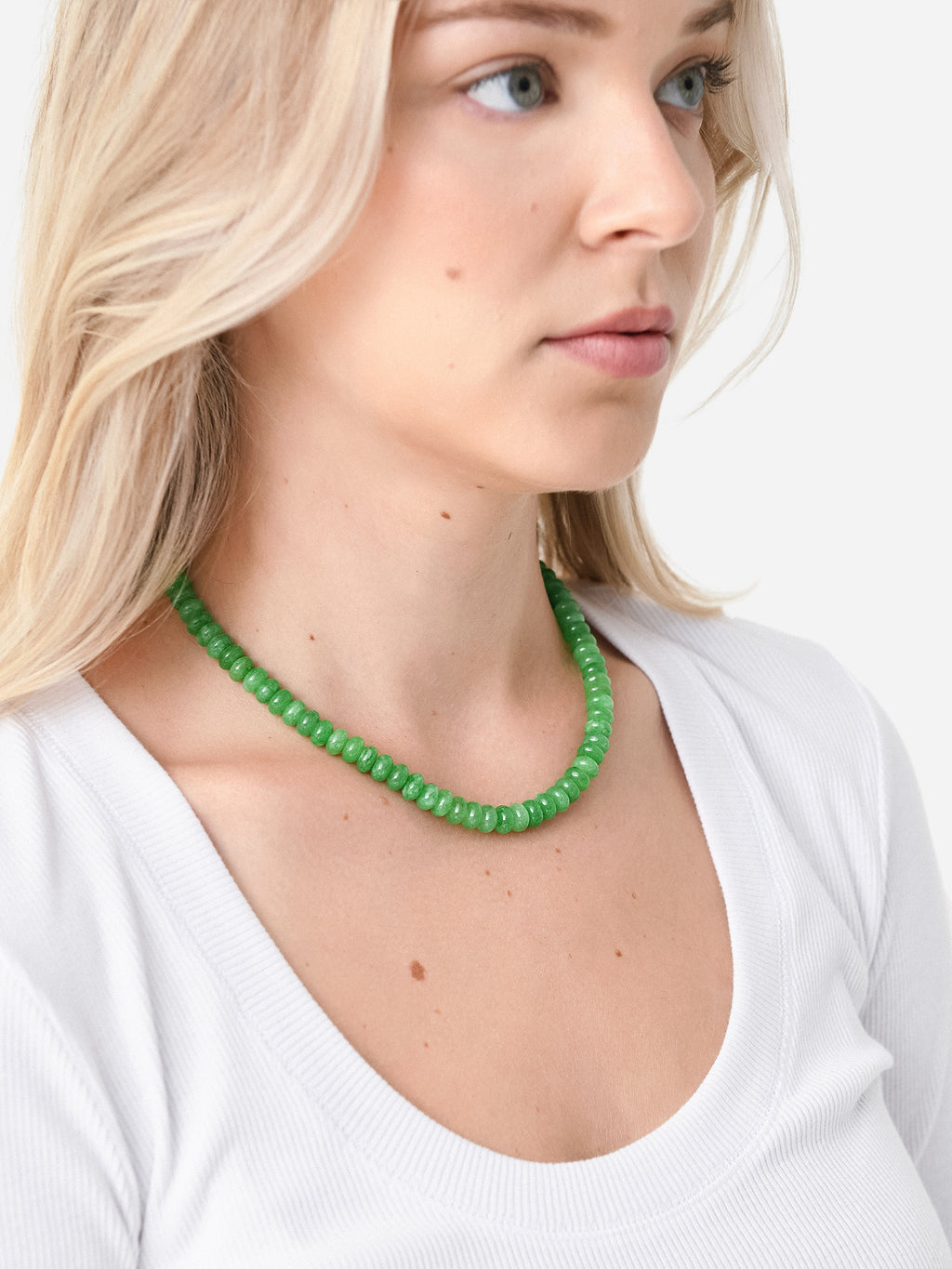 GREEN NECKLACExGREEN-alt1