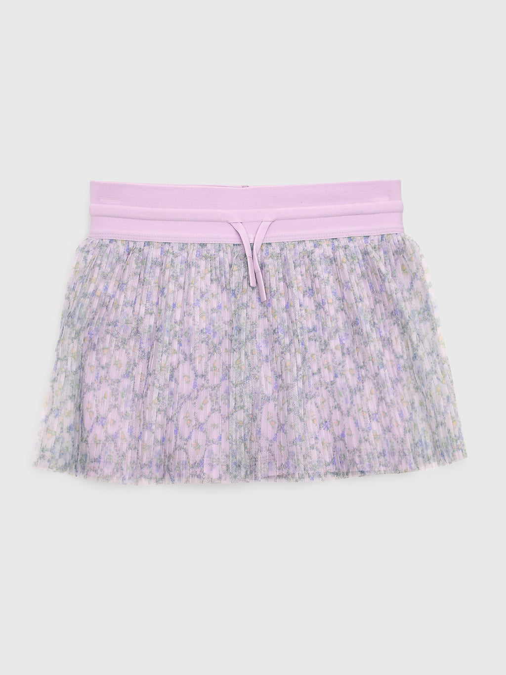 Courtside Kids Girls' Lavender Love Pleated Skort - Saint Bernard