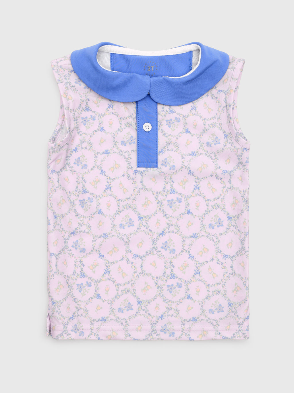 Courtside Kids Girls' Lavender Love Girly Girl Tank - Saint Bernard