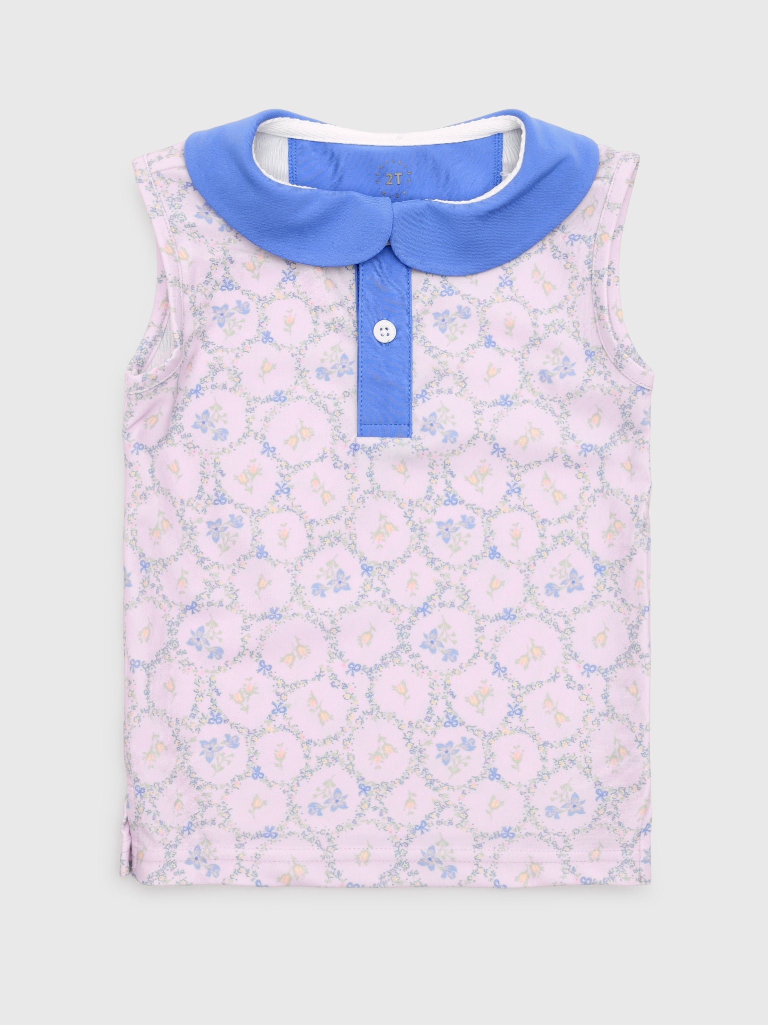 Courtside Kids Girls' Lavender Love Girly Girl Tank - Saint Bernard