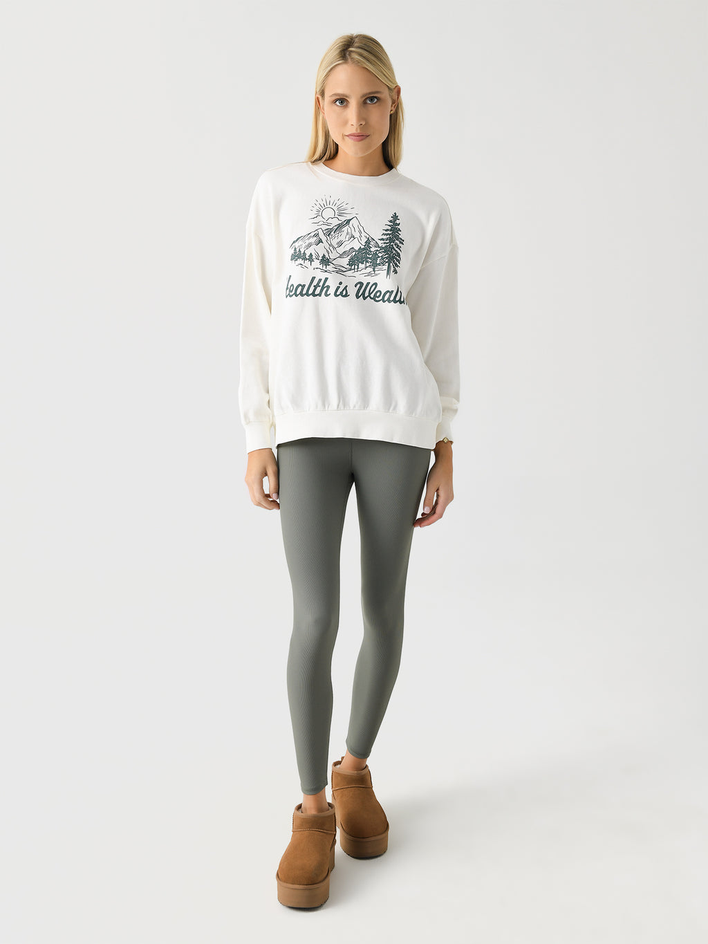 Z Supply Women's Health Sunday Sweatshirt - Saint Bernard